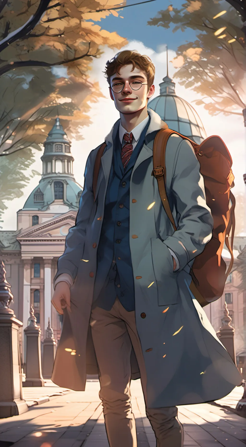 ai character: Johan Lindberg background