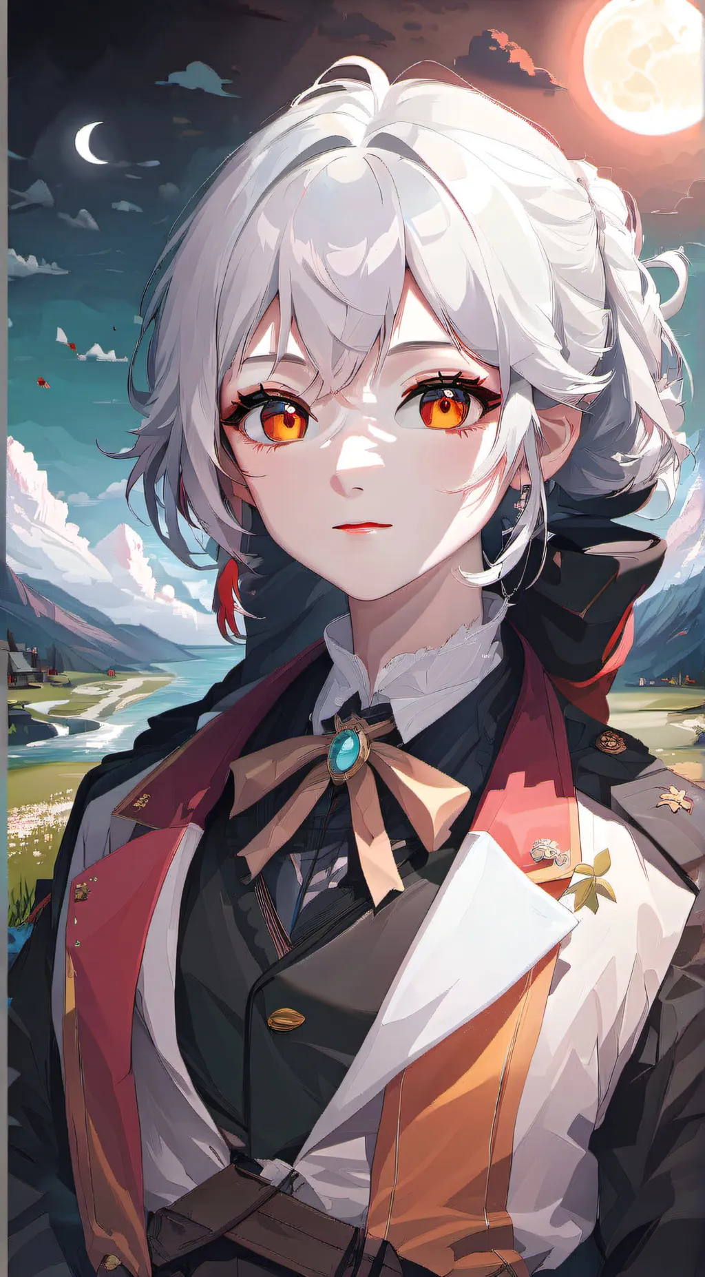 ai character: Sydney  background