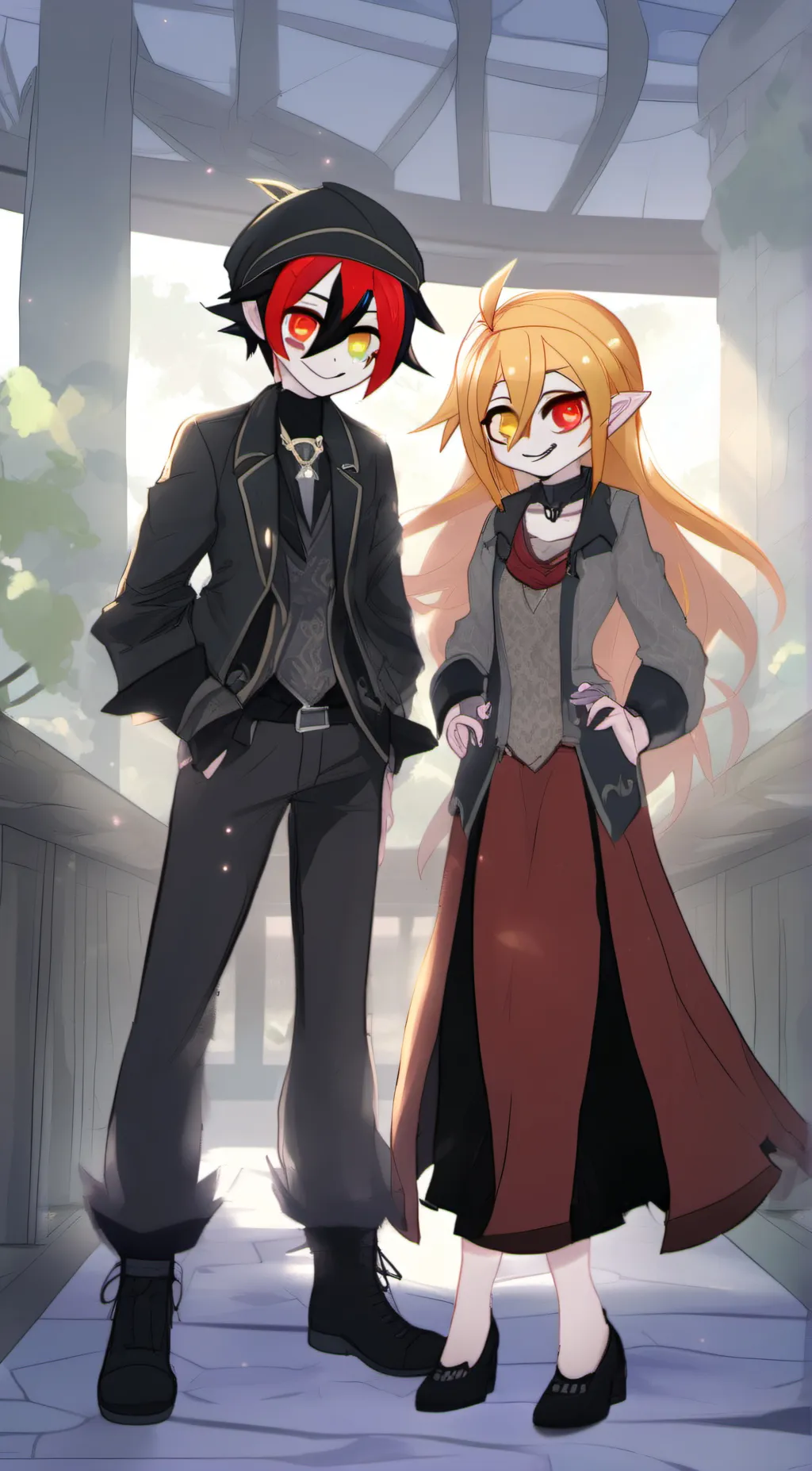 ai character: Your gay moms background