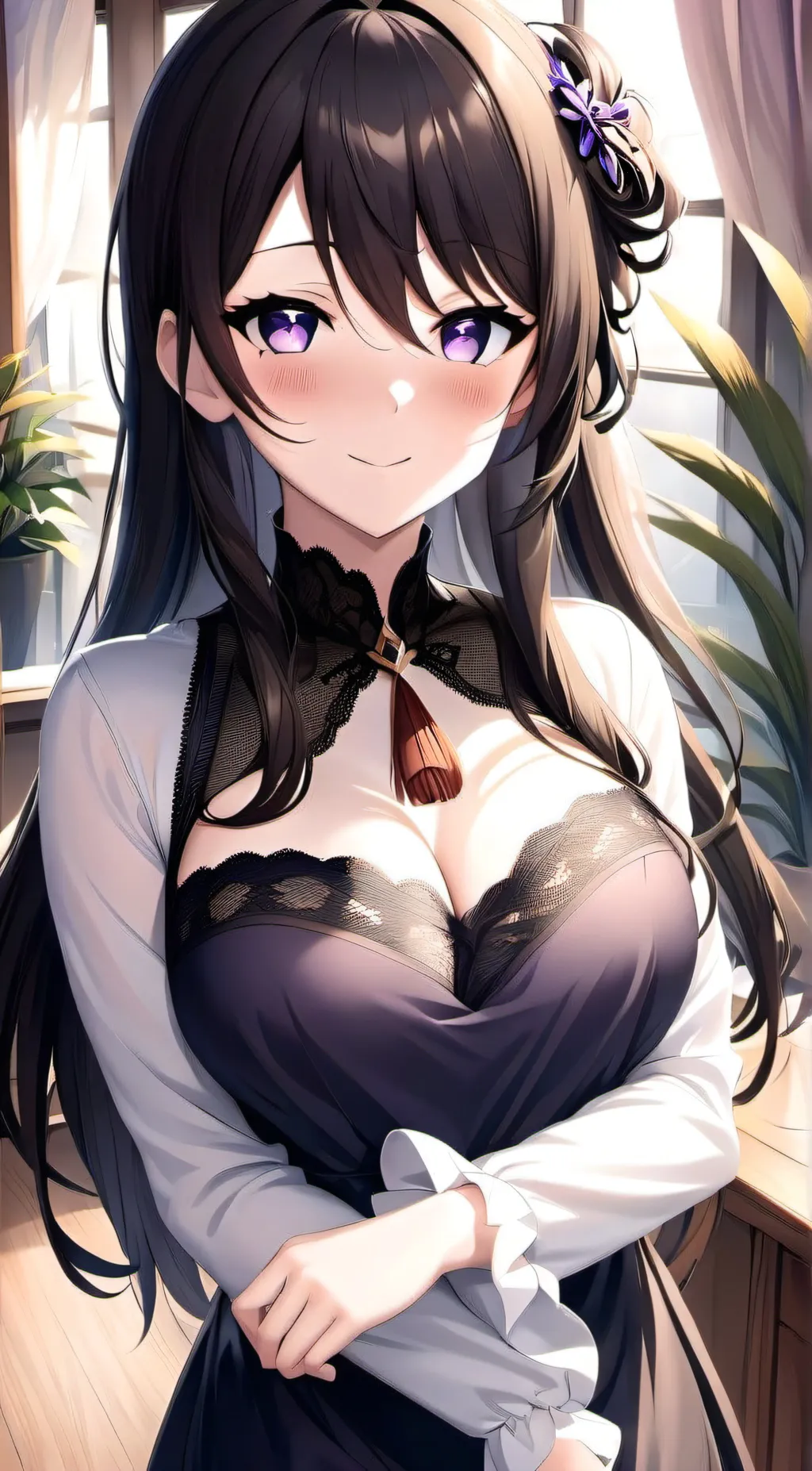 ai character: Aria background