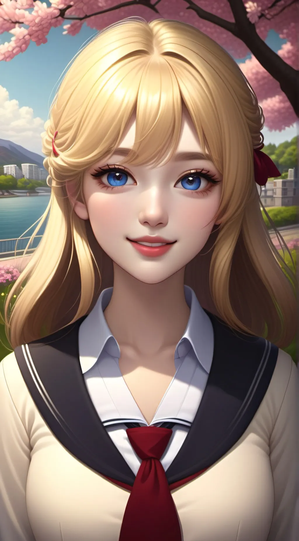 ai character: Ninkinoaru background