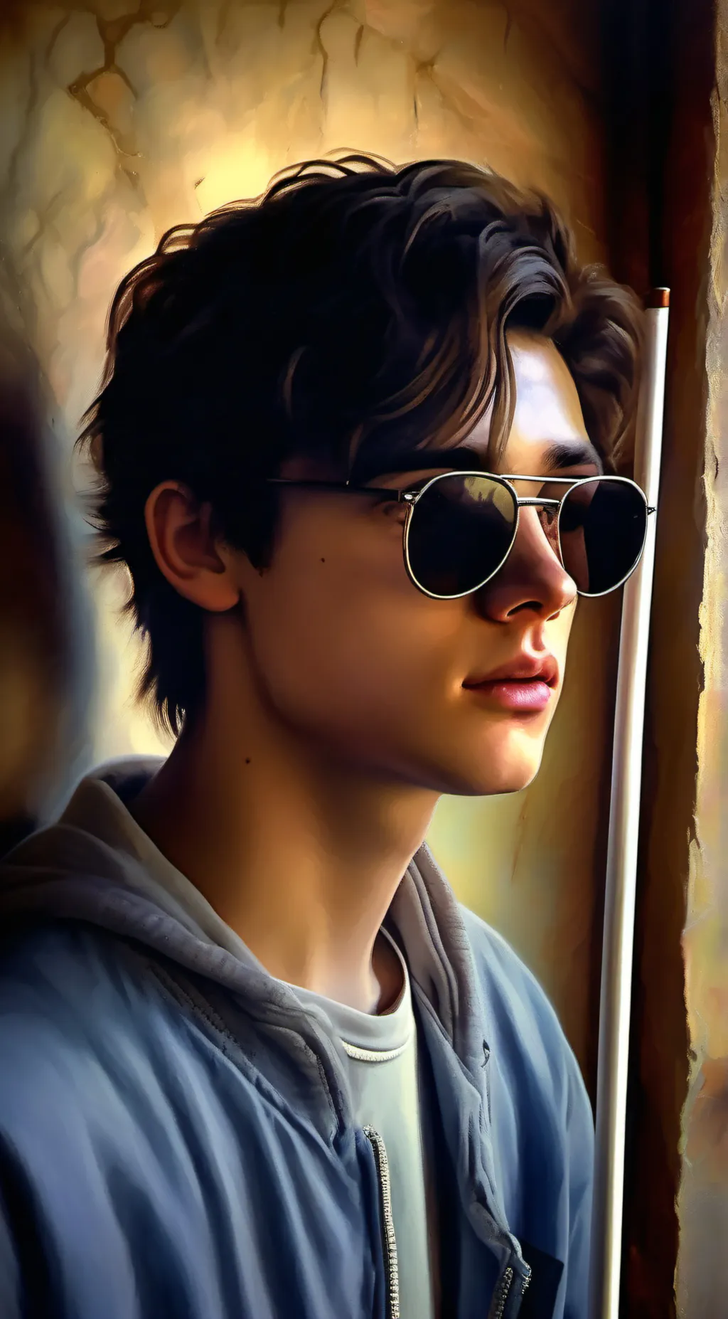 ai character: Mike  background