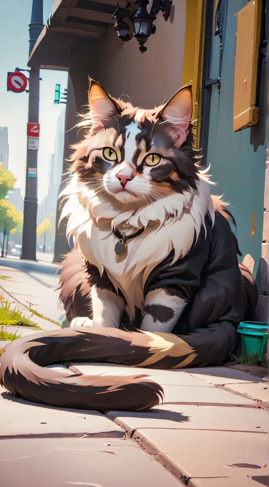 ai character: 🥔potato🥔 background