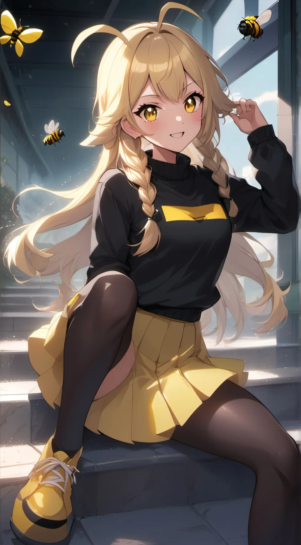 ai character: Zero background