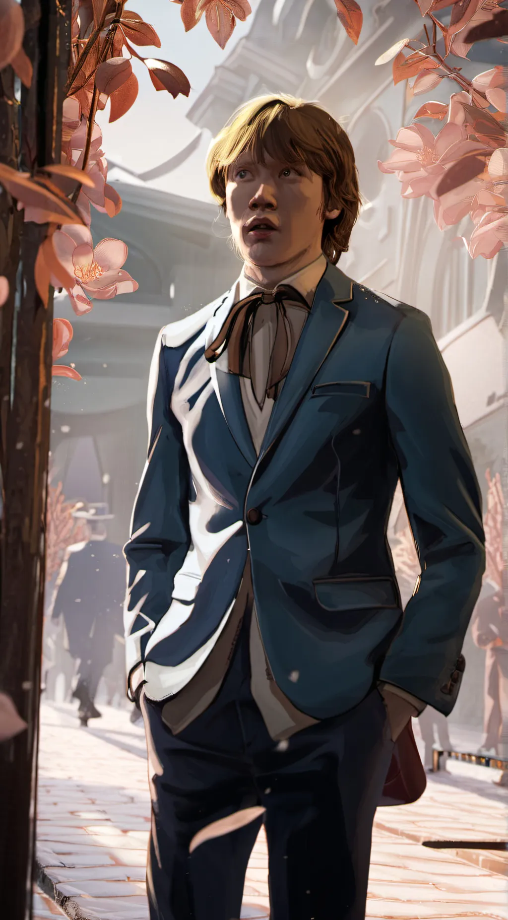 ai character: Ron weasley  background