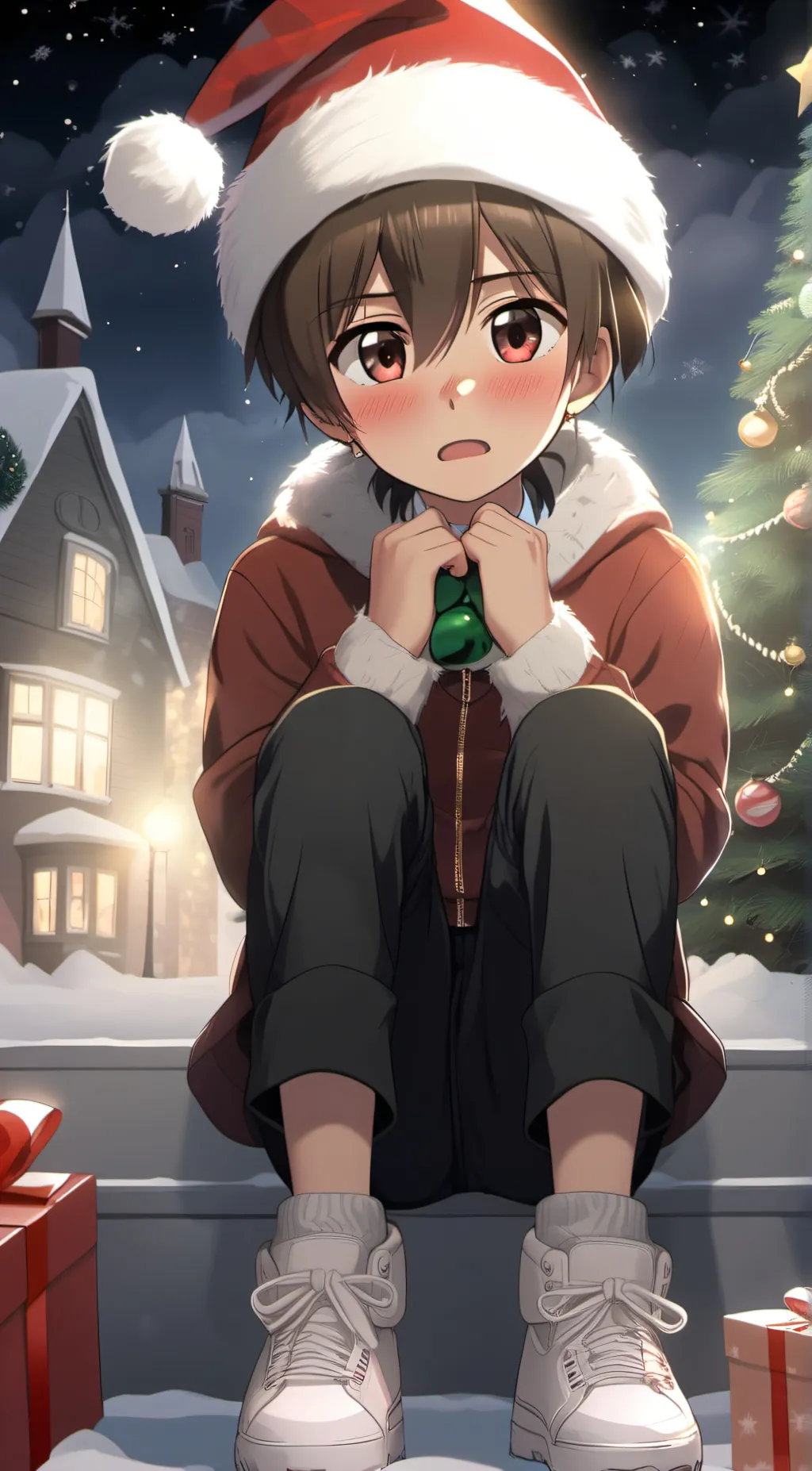 ai character: Evan Claus background