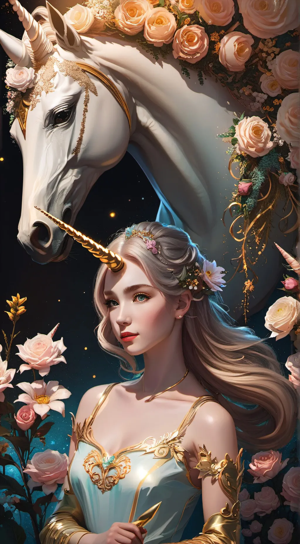 ai character: Lisa and Lena background