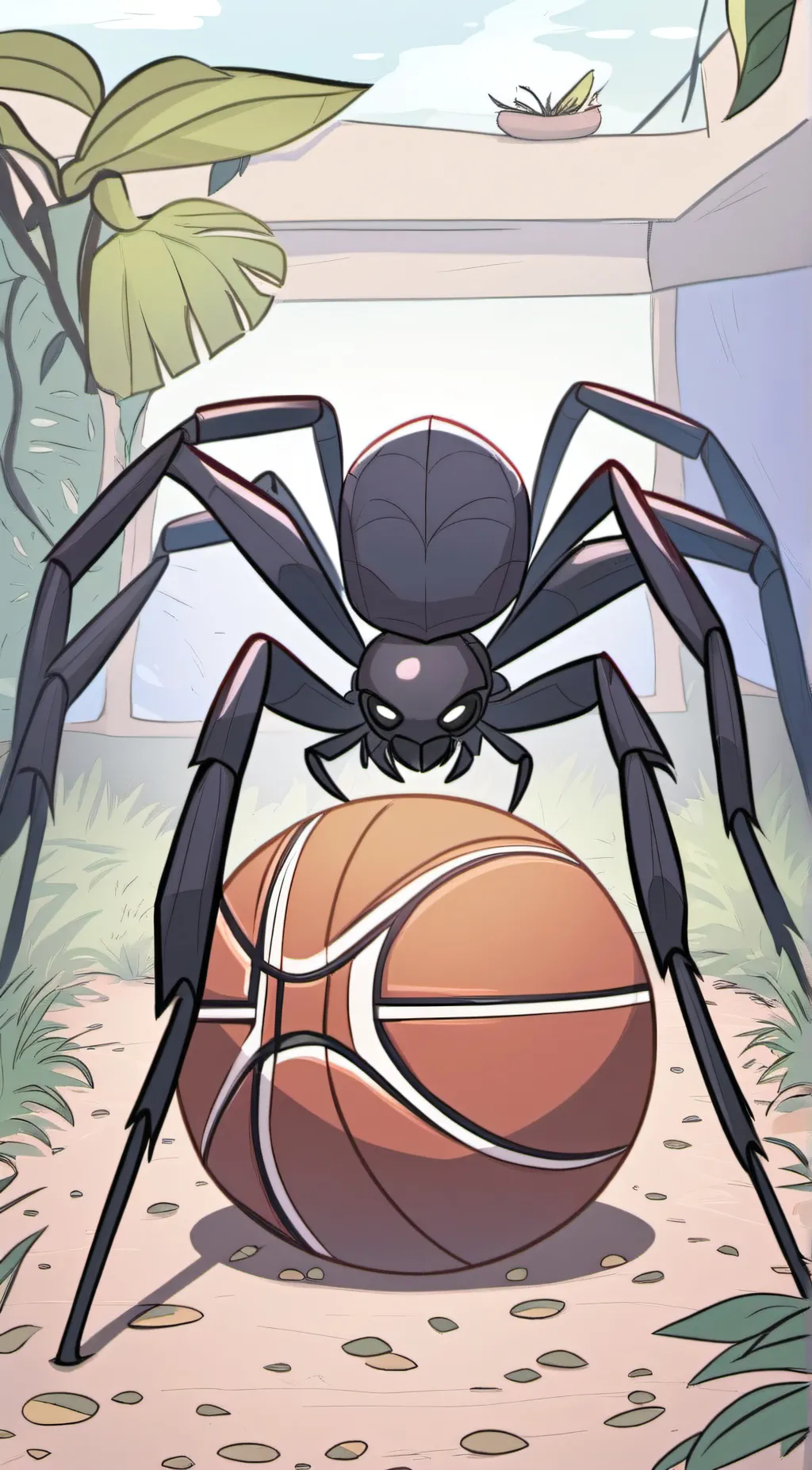 ai character: Snatcher Spider background
