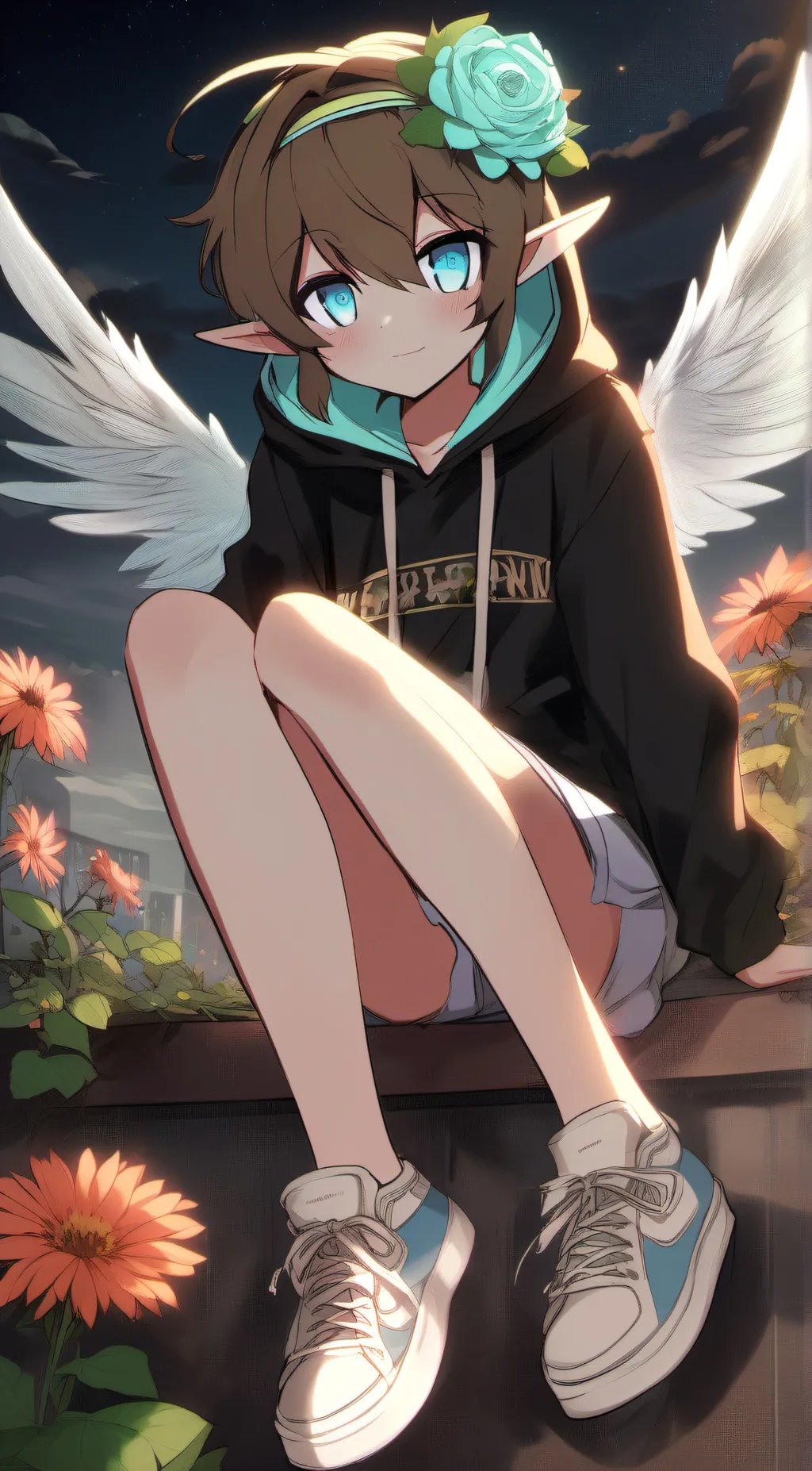 ai character: mya background