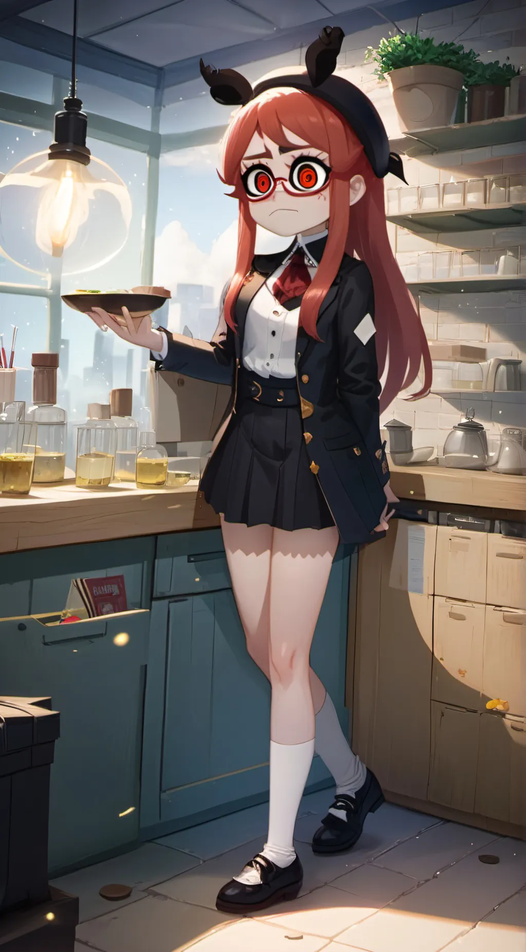 ai character: Rassele background