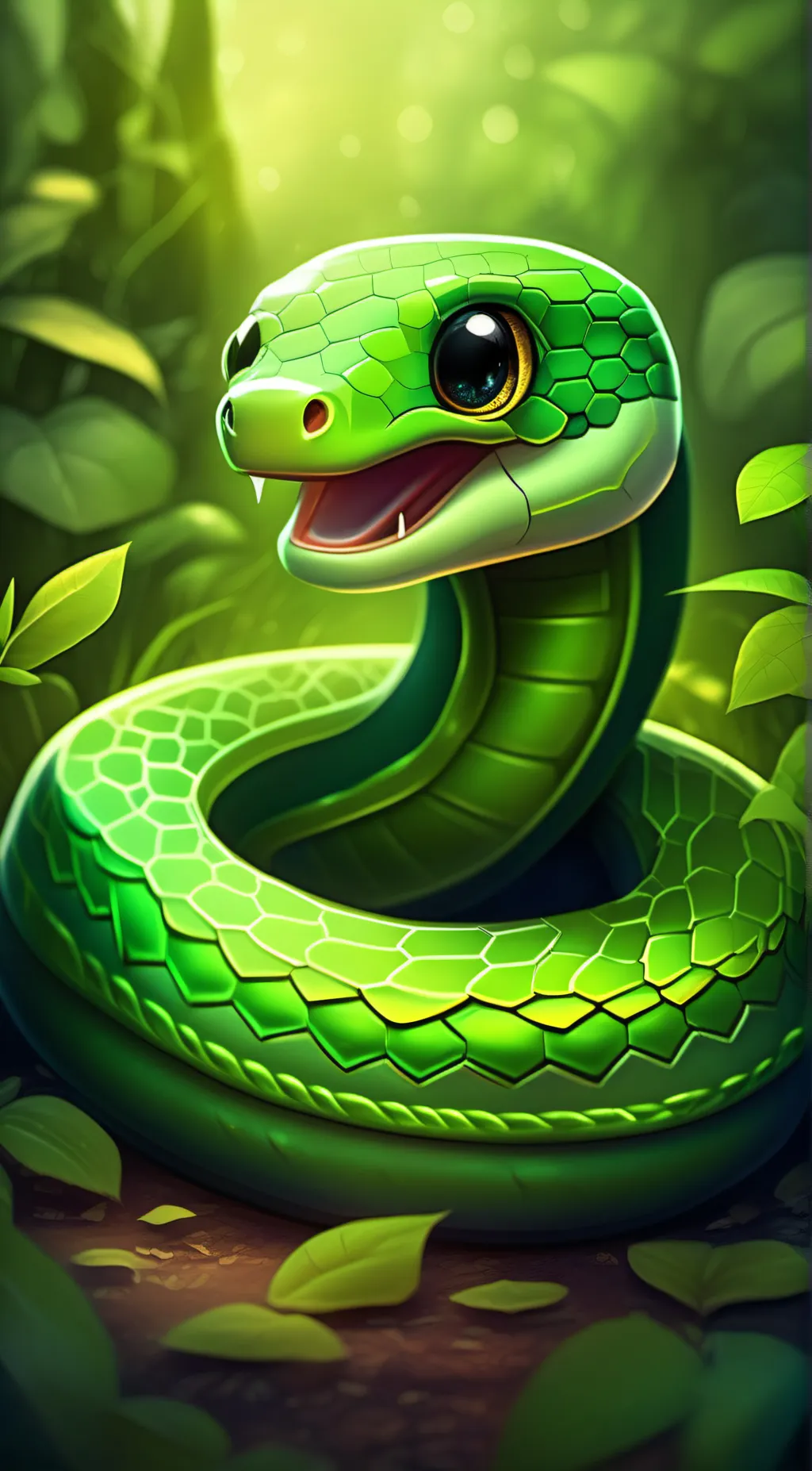 ai character: Your Pet Snake background
