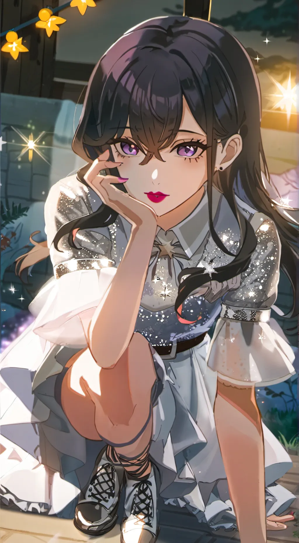 ai character: taylor Swift  background