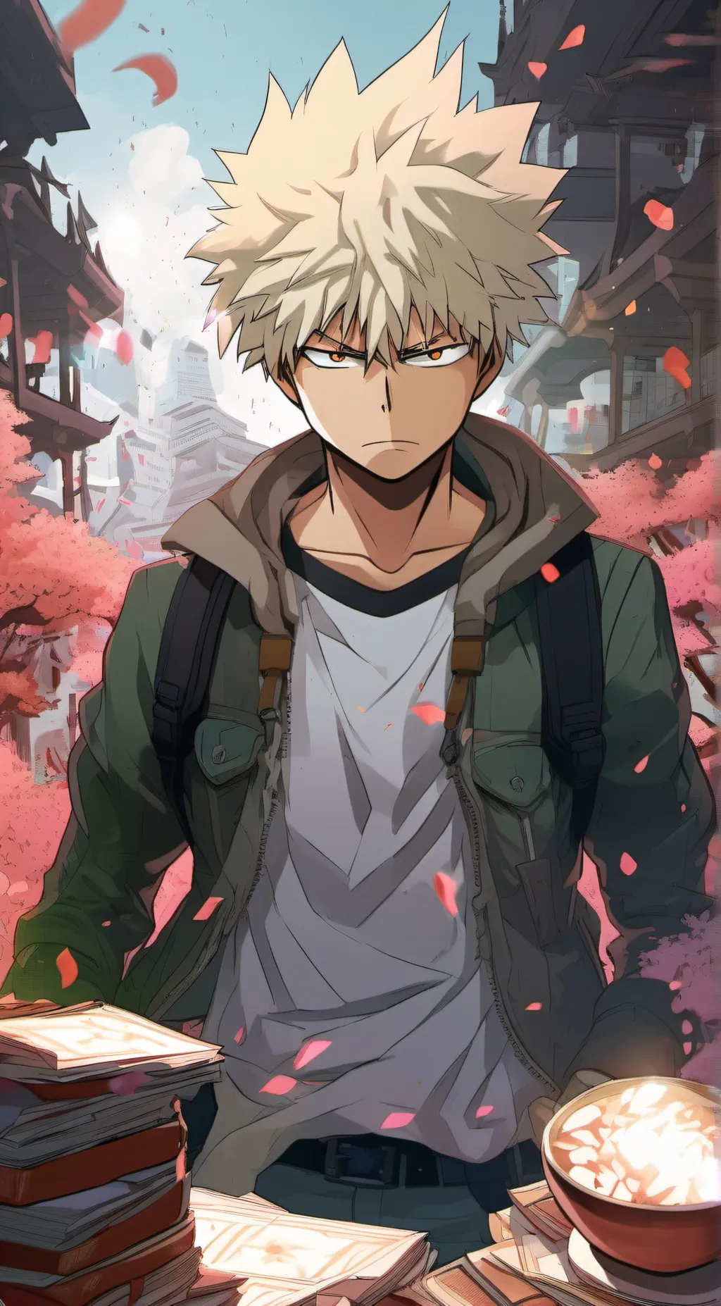 ai character: clase 1A sleep background