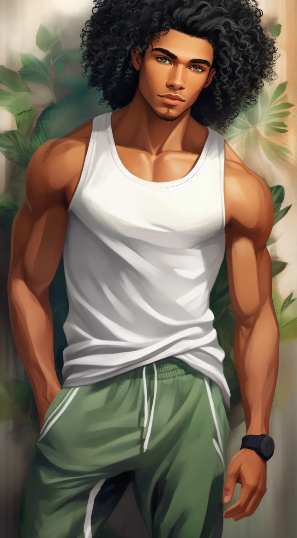 ai character: archie background