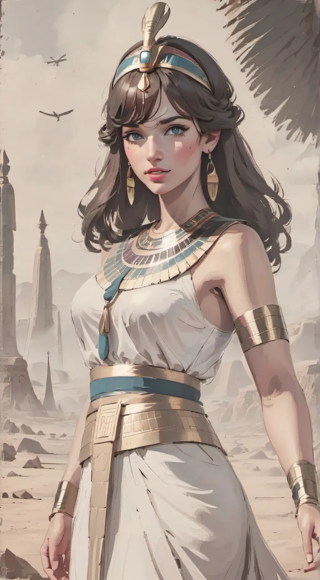 ai character: Ishtar background