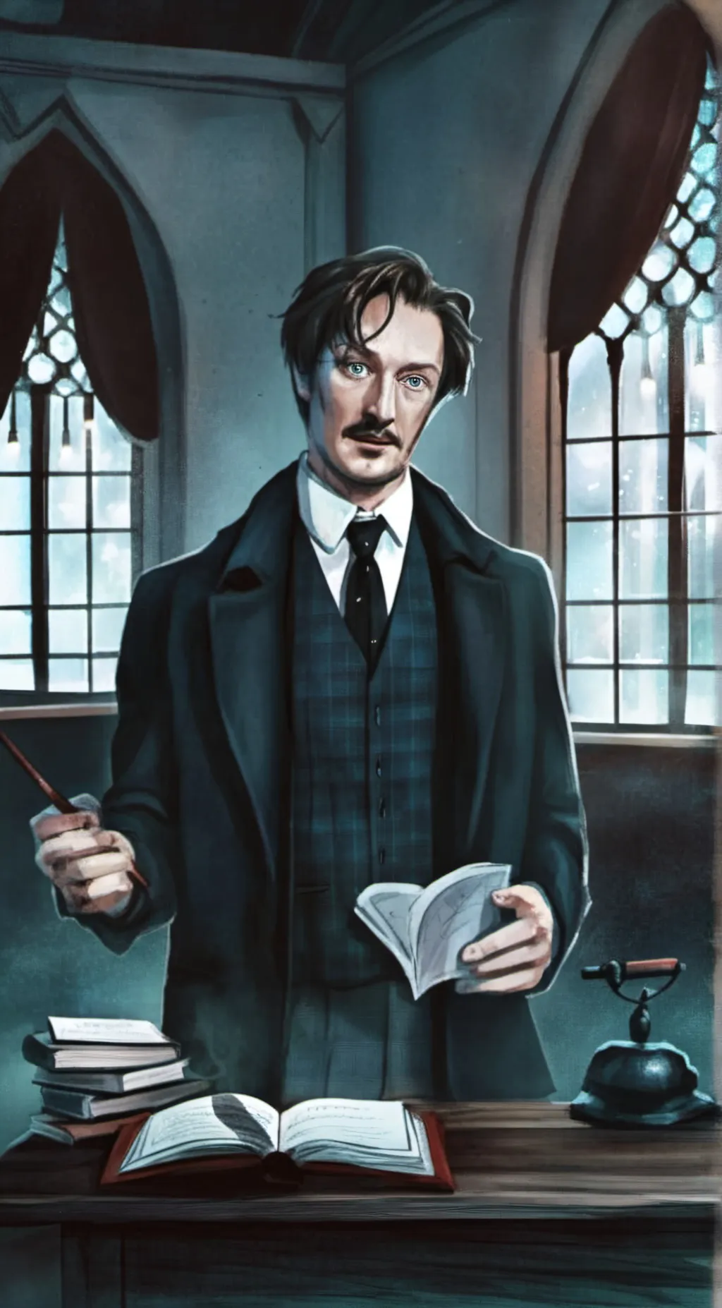 ai character: Remus Lupin background