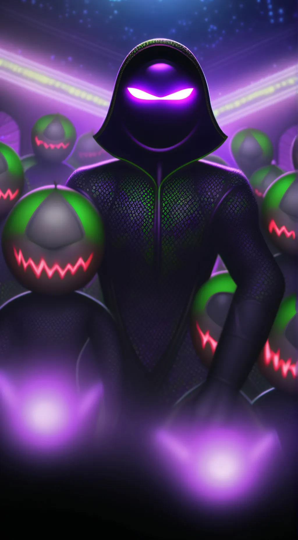 ai character: Demon background