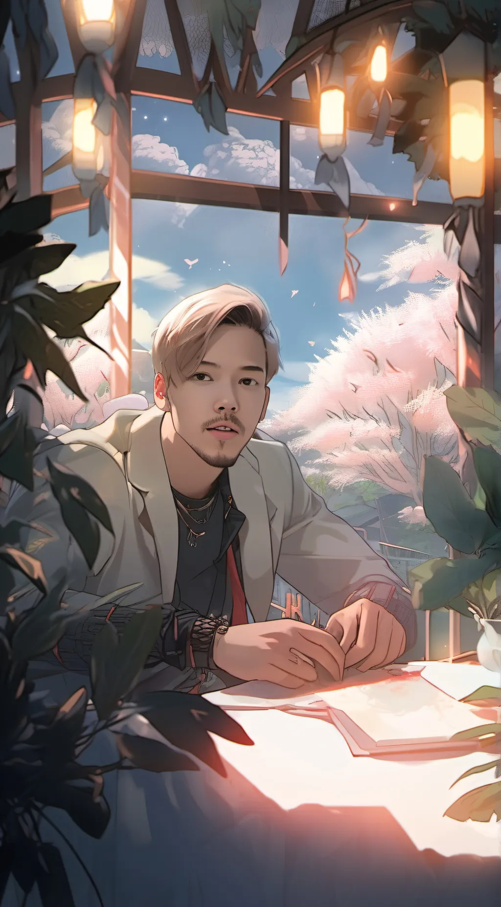 ai character: Dander  background