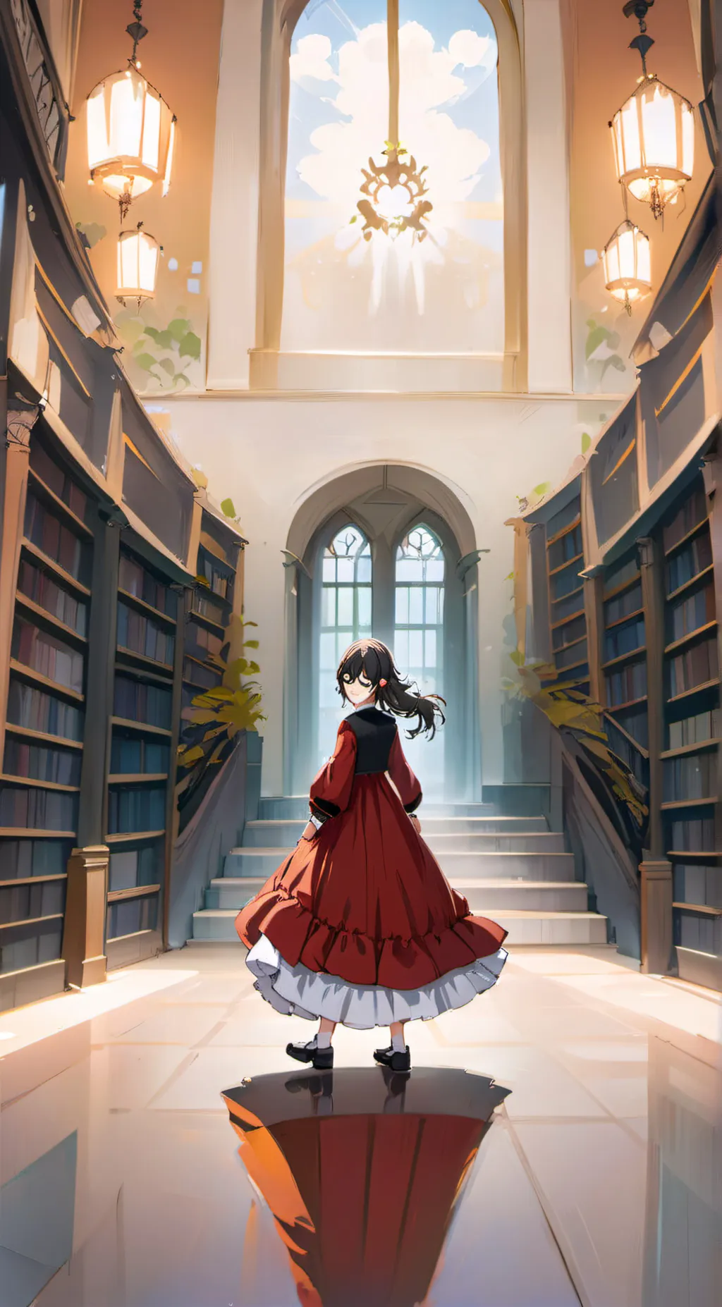 ai character: Aria background