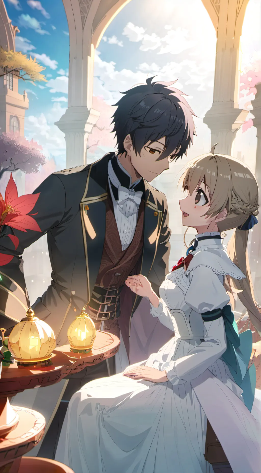 ai character: Isekai dream  background