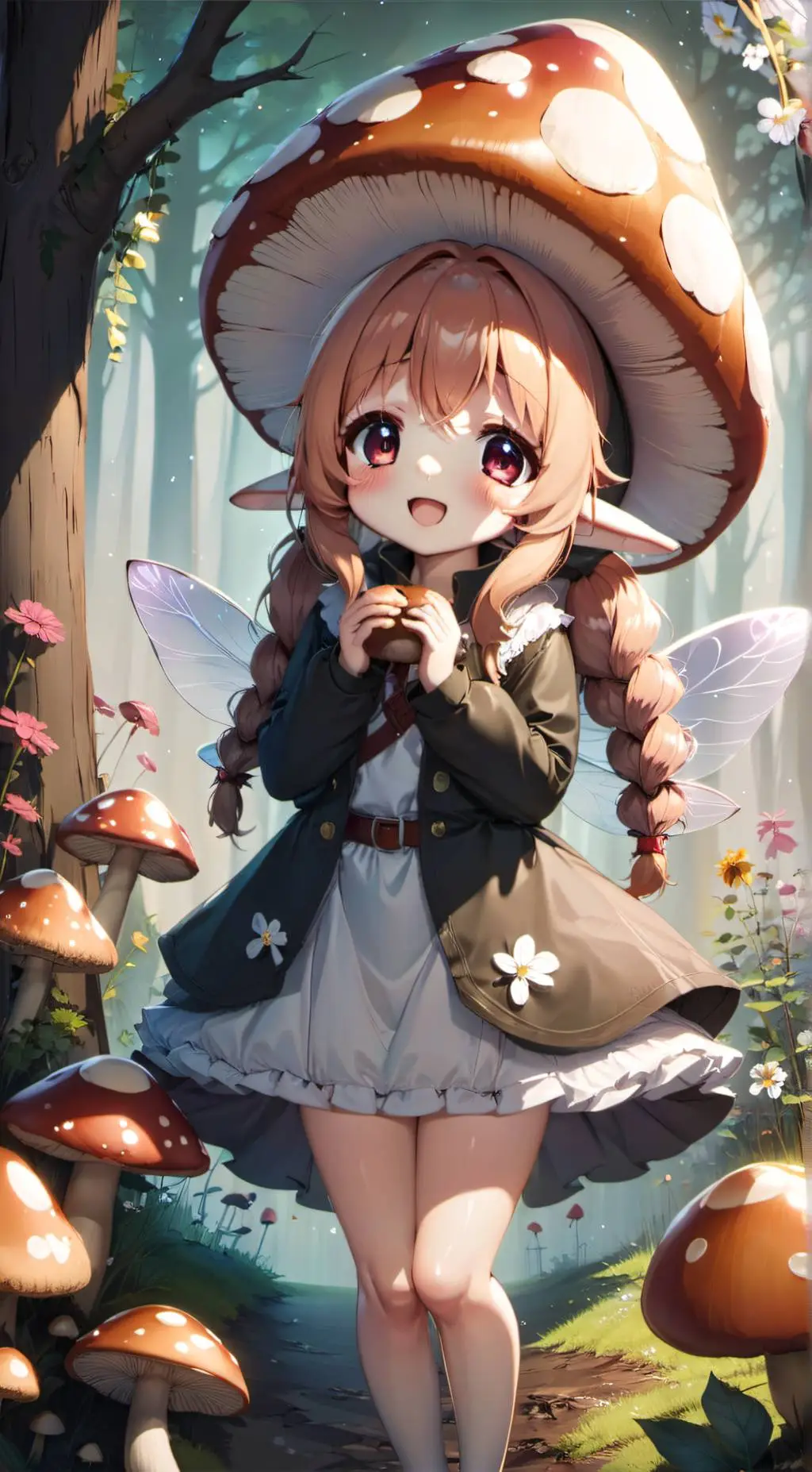 ai character: Blossom  background