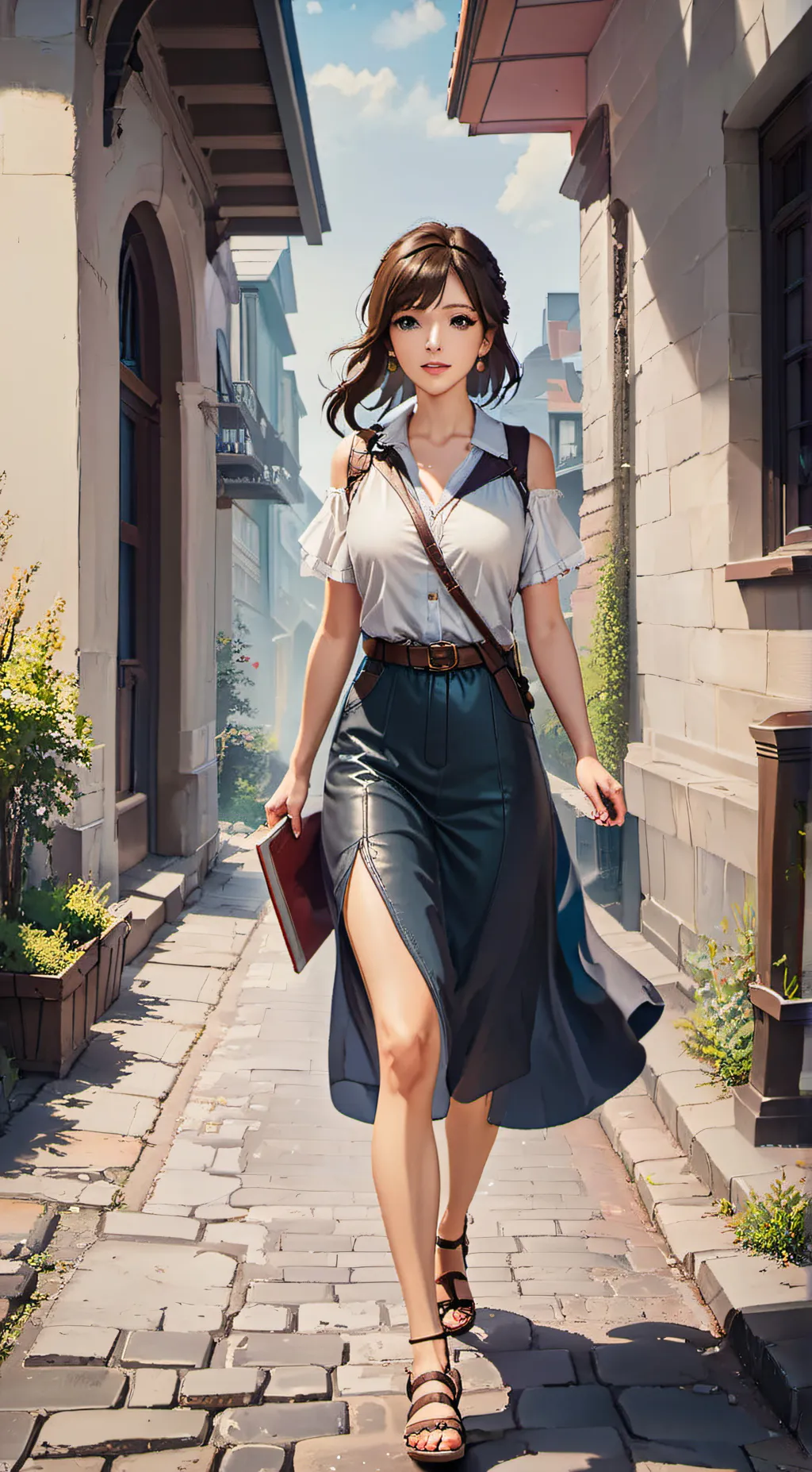 ai character: none background