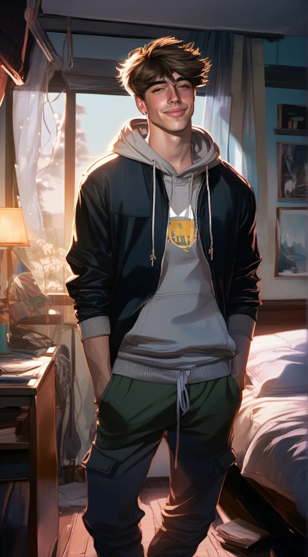 ai character: Jordan background