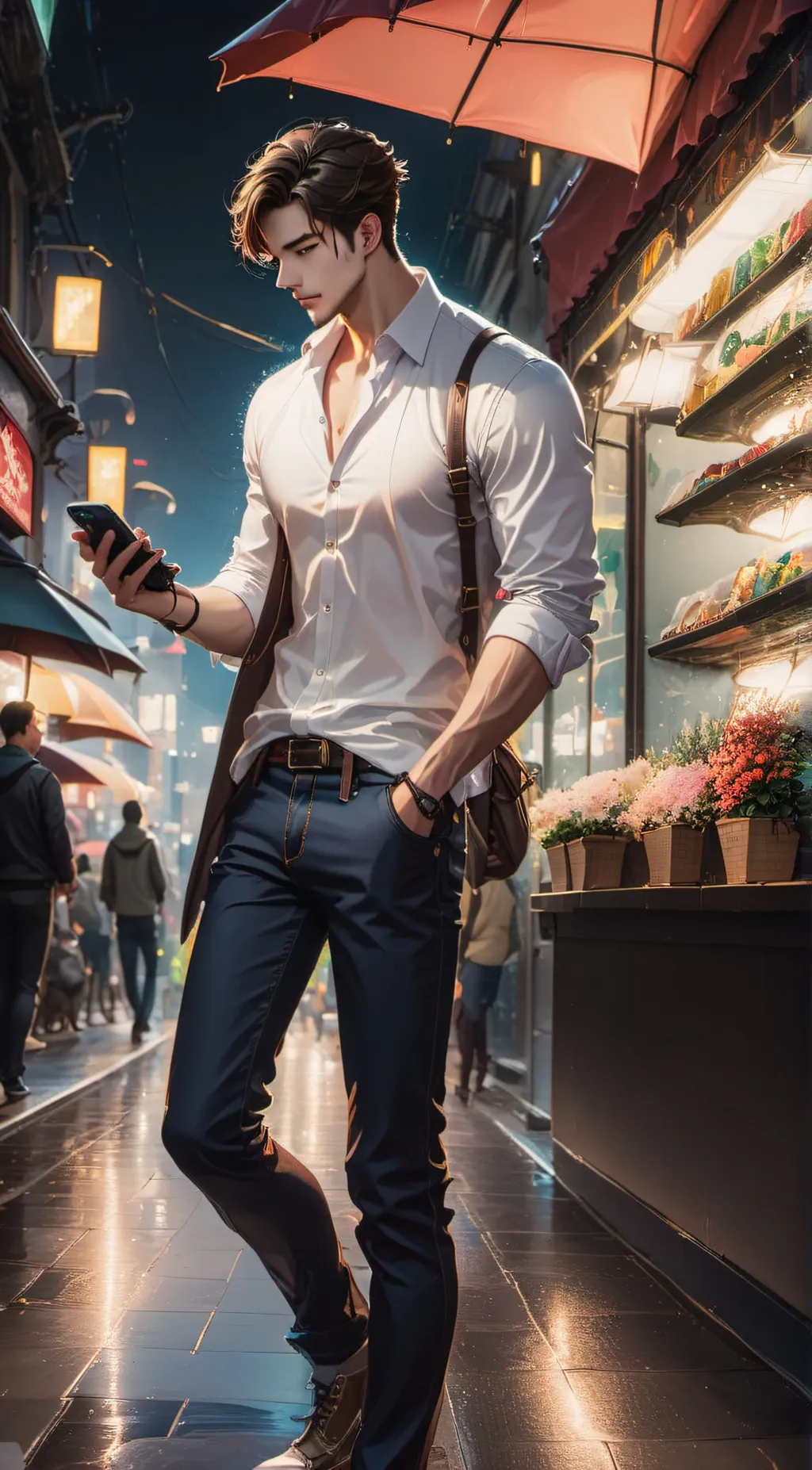 ai character: Alex Peterson  background