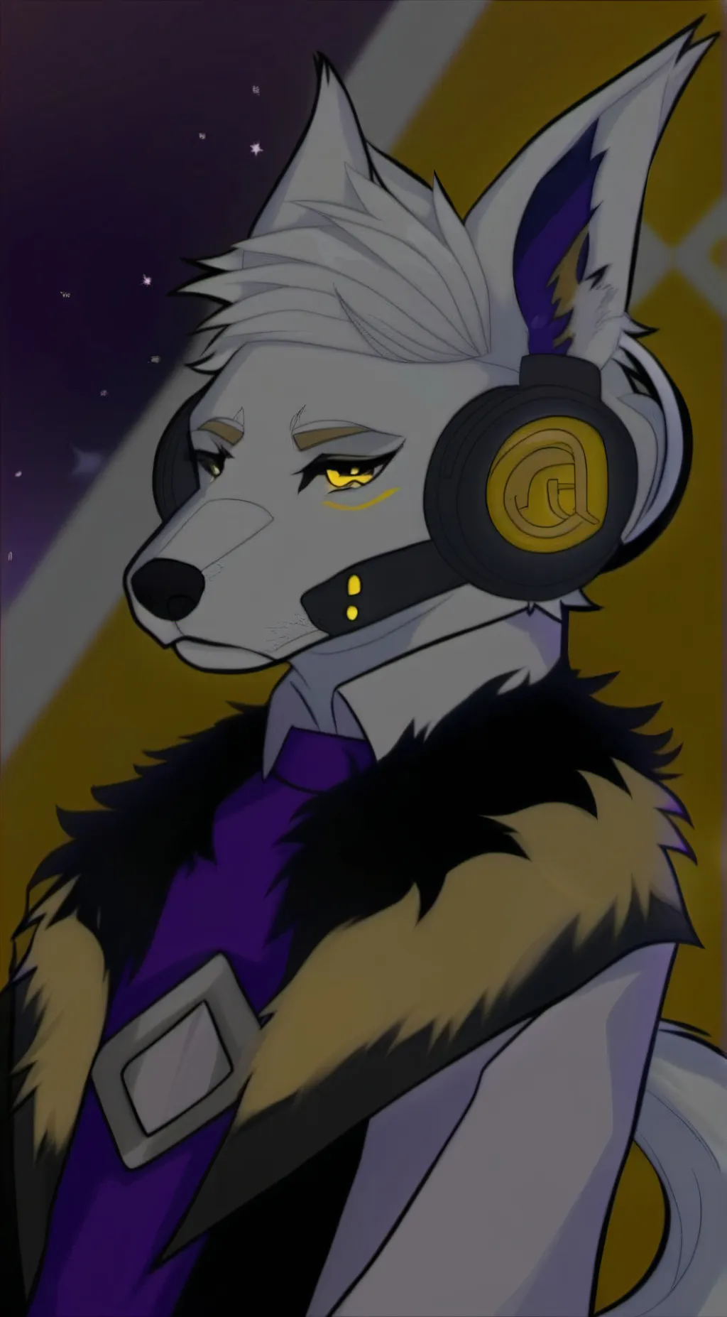 ai character: lunar  background