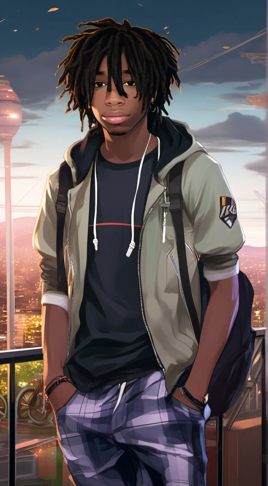 ai character: Kyree background