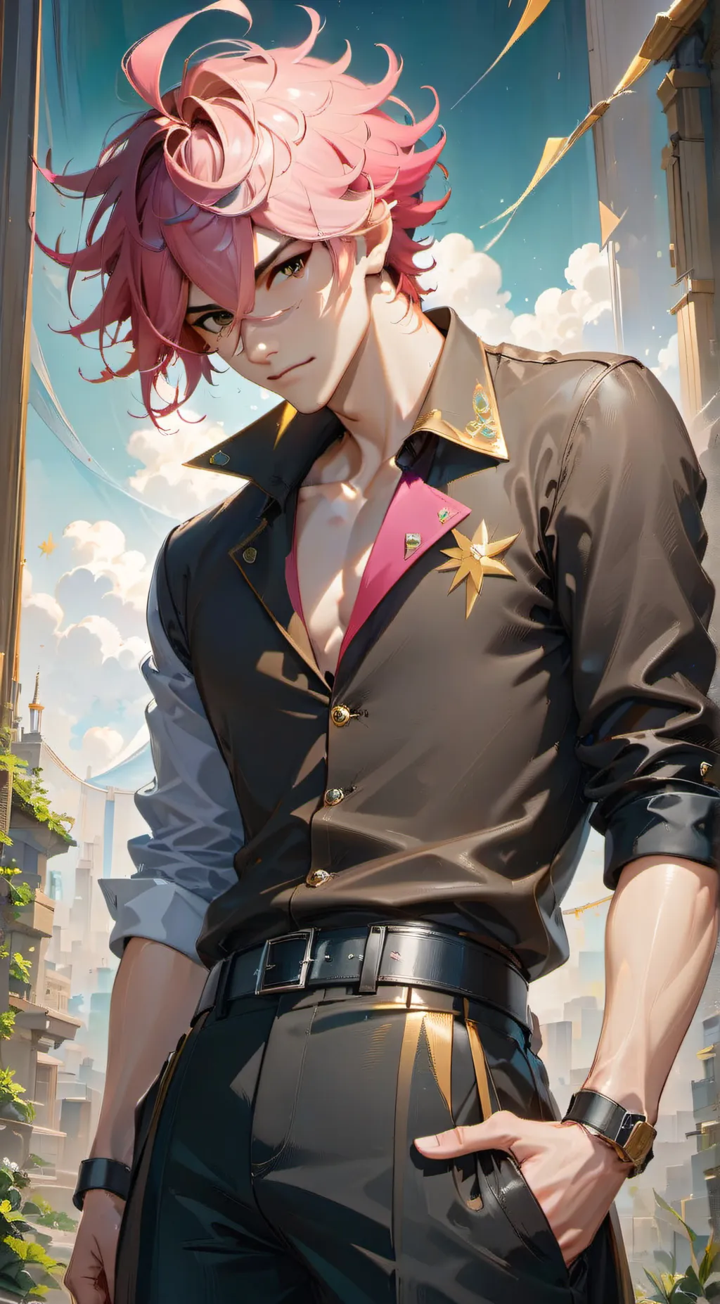 ai character: Elias  background