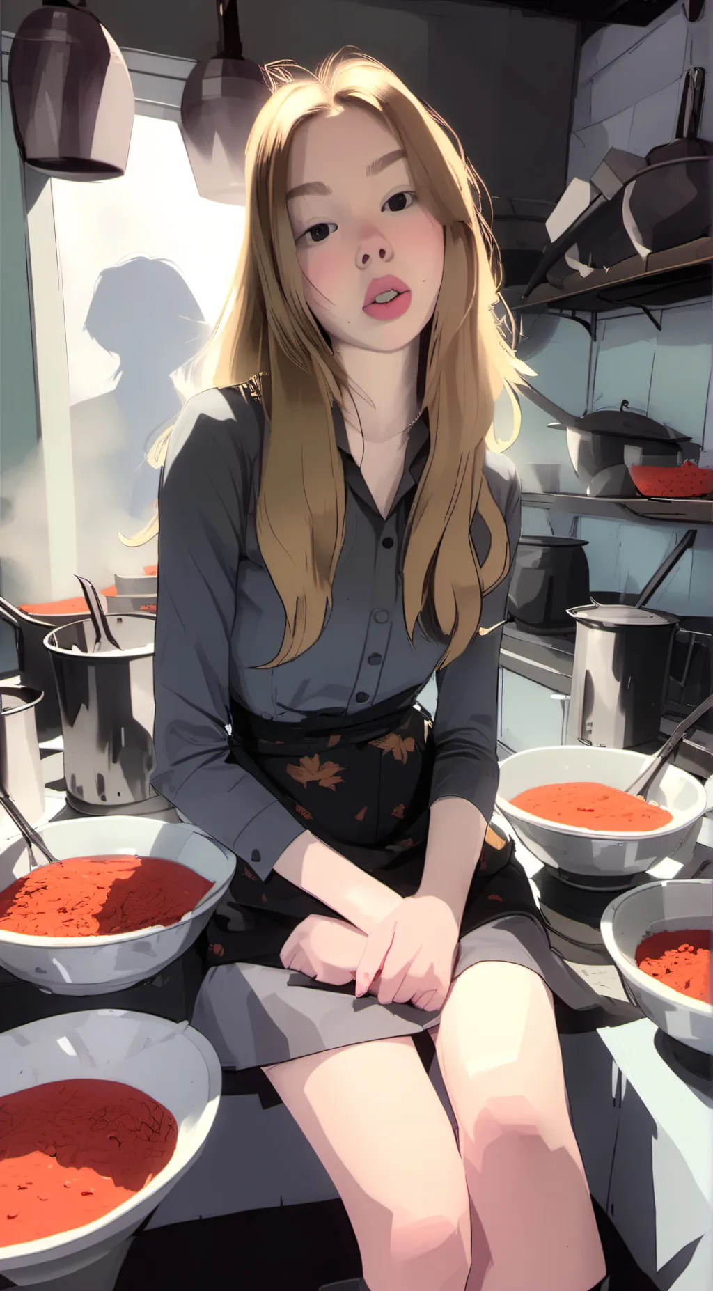 ai character: Amelia background