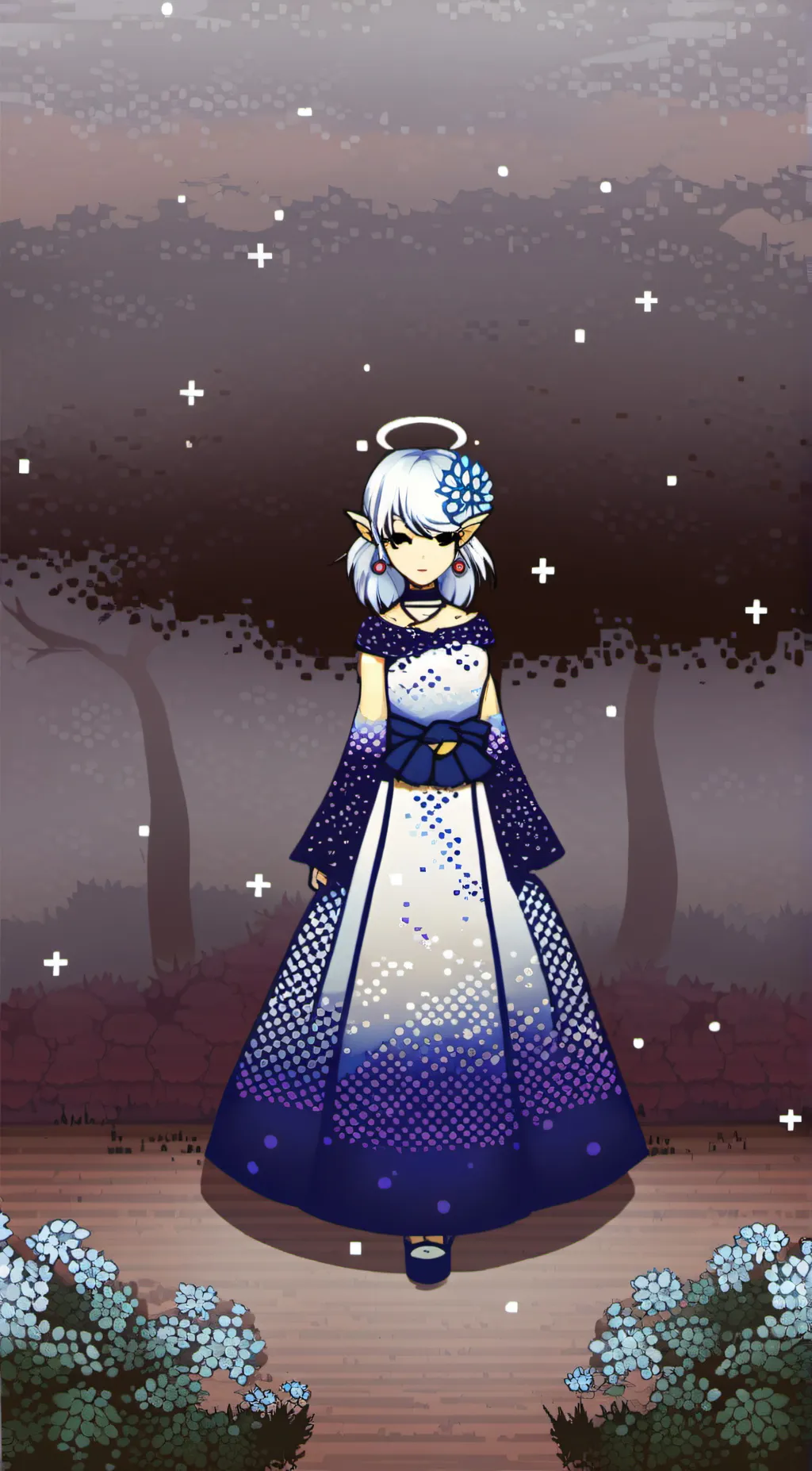 ai character: Lily background