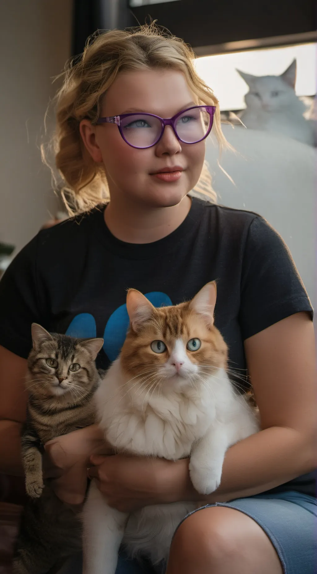 ai character: lilli~chan  background