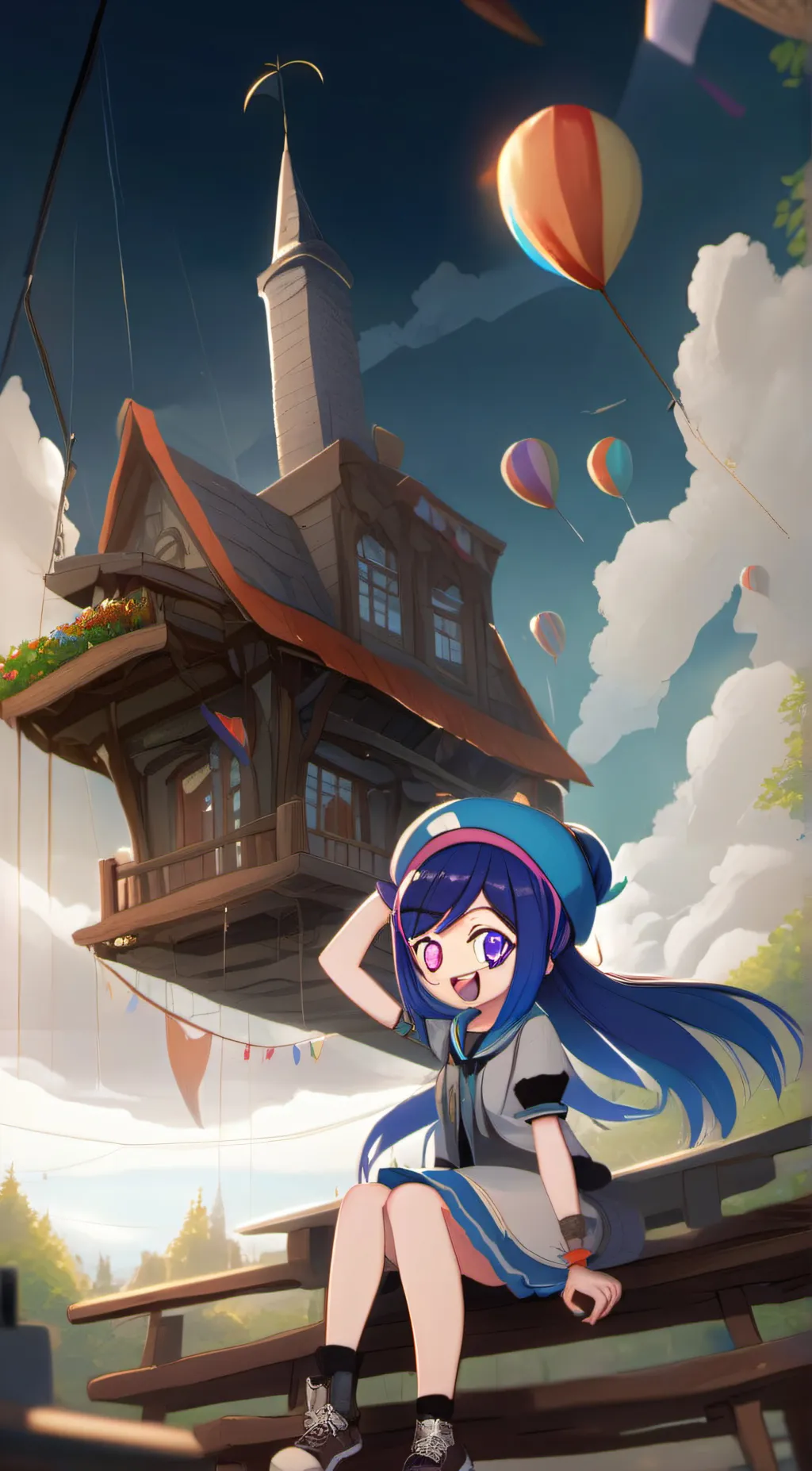 ai character: itsfunneh background