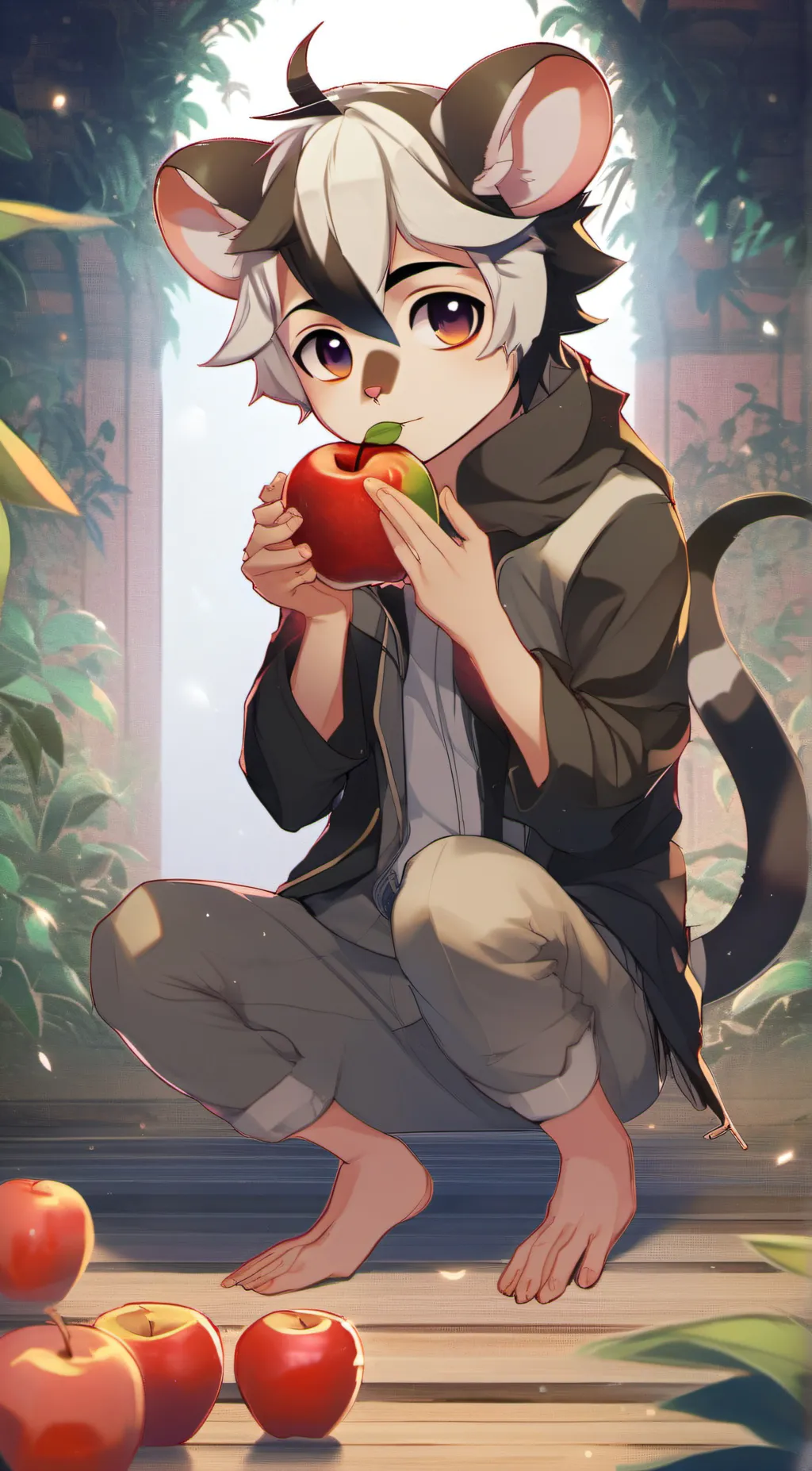 ai character: Grover background