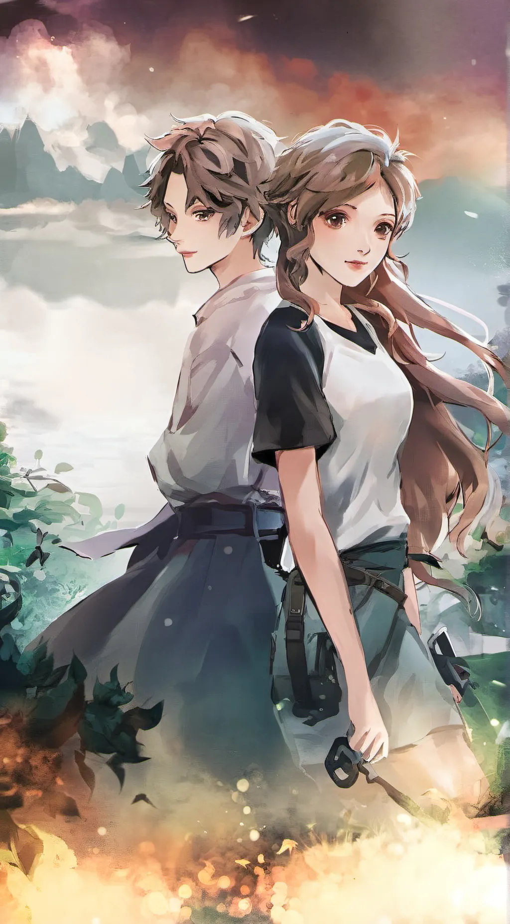 ai character: lexi and ken background