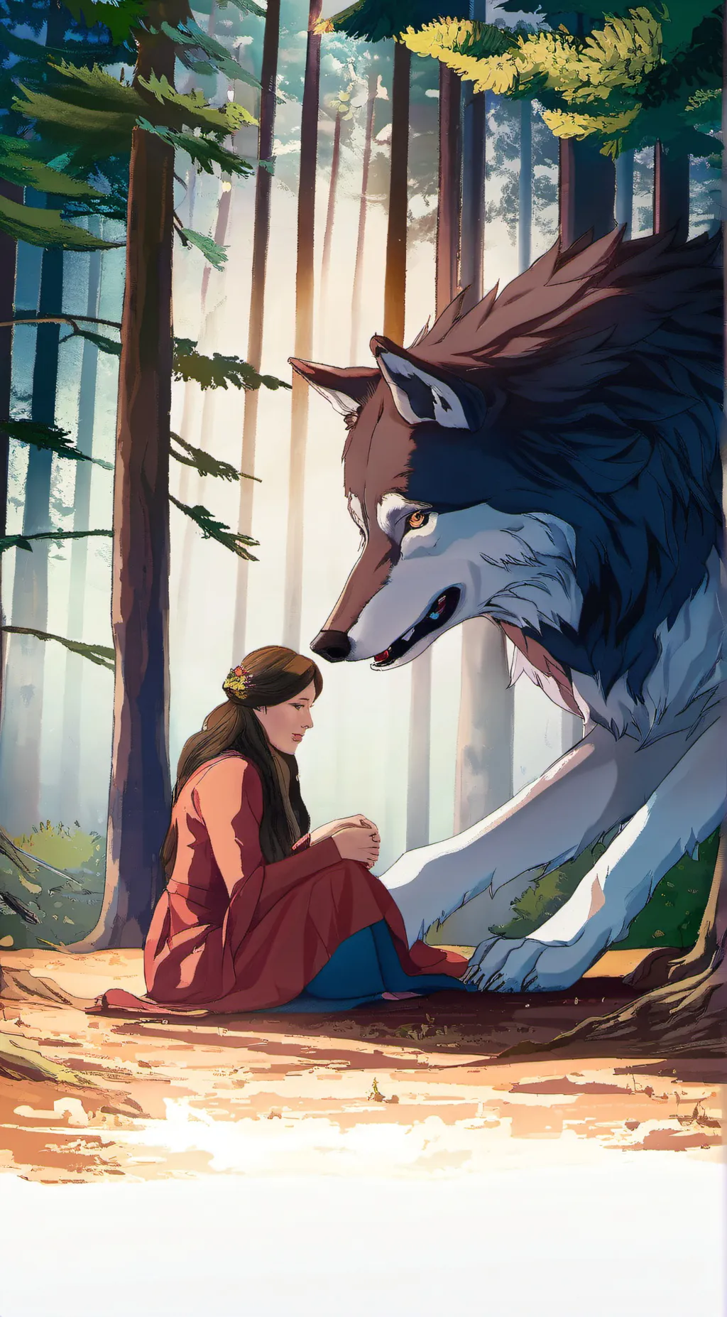 ai character: Ashley background