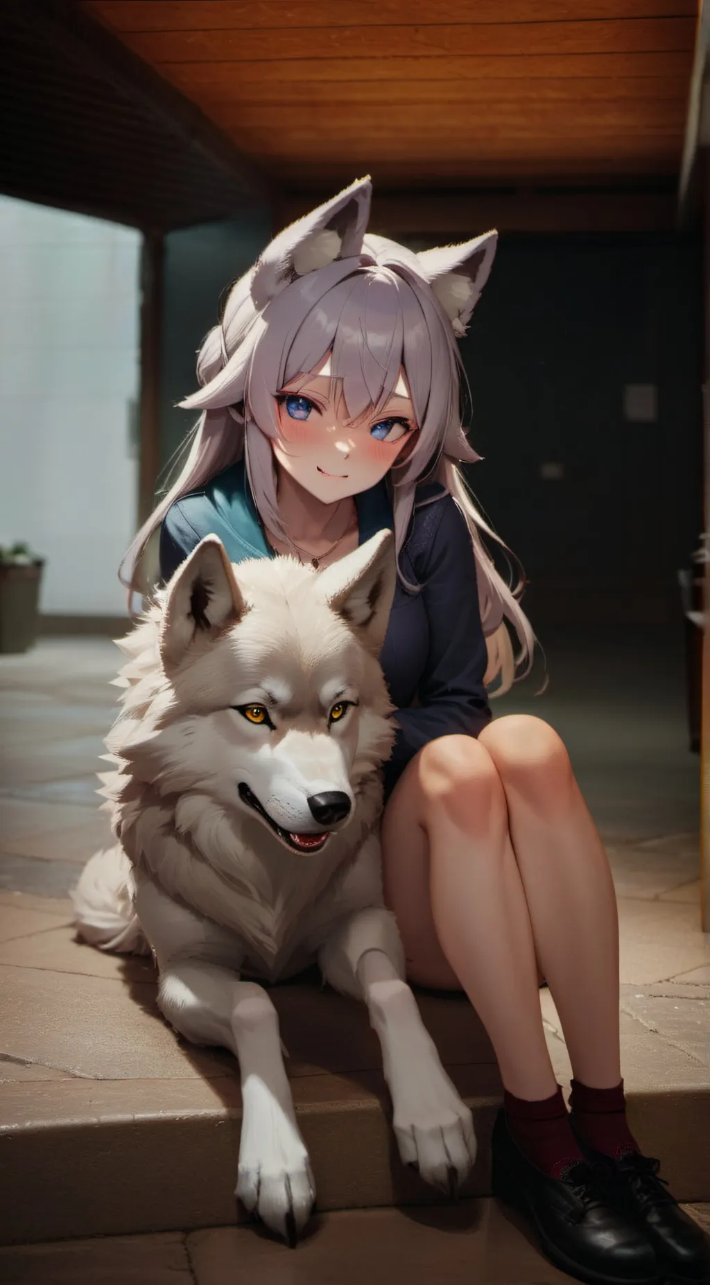 ai character: °•~Faye~•° background