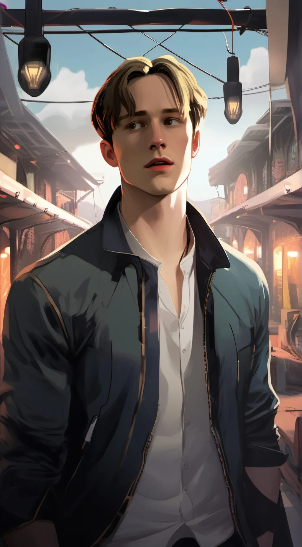 ai character: Rafe Cameron  background
