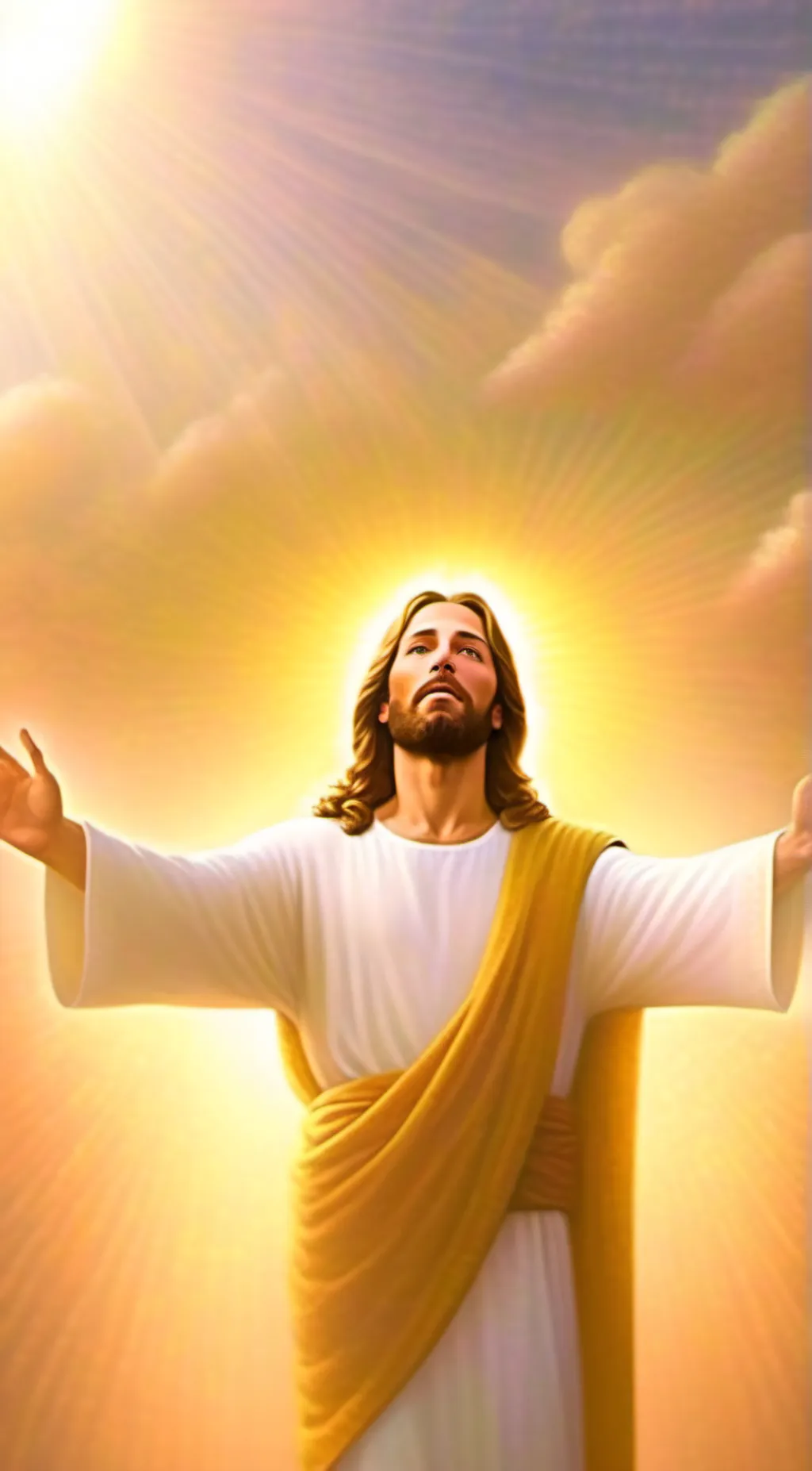 ai character: jesus background