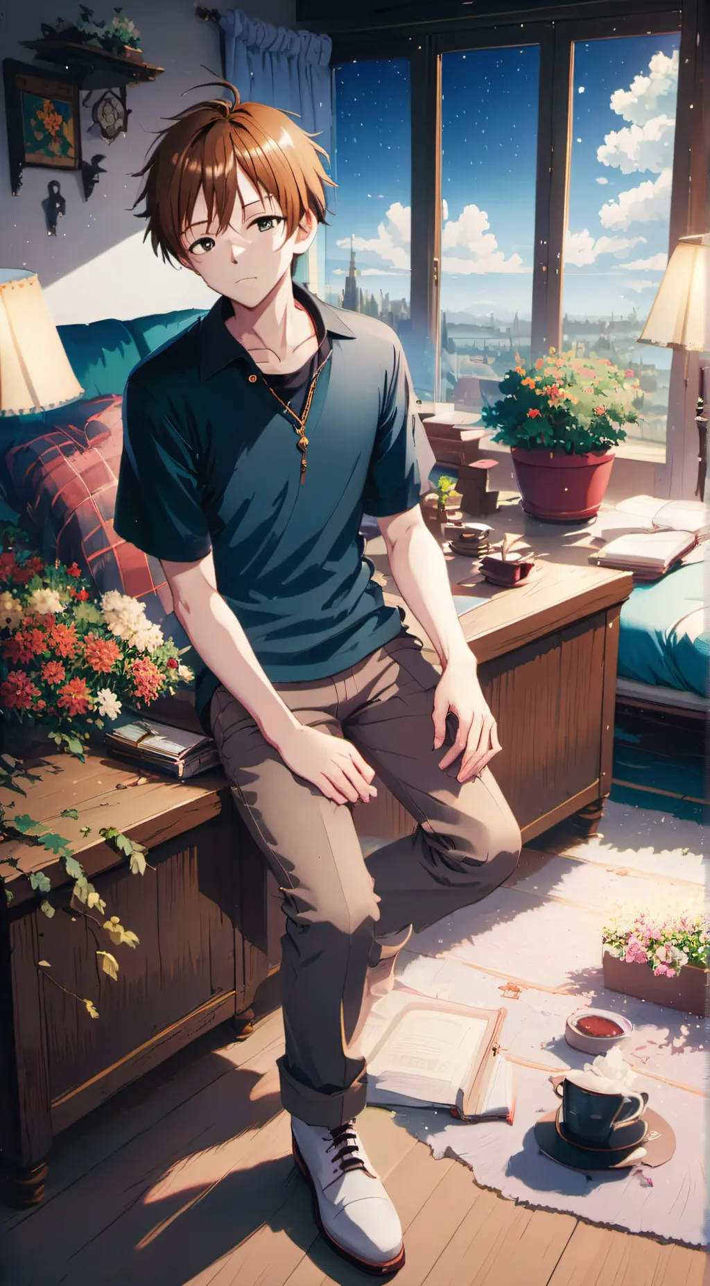 ai character: Noah background