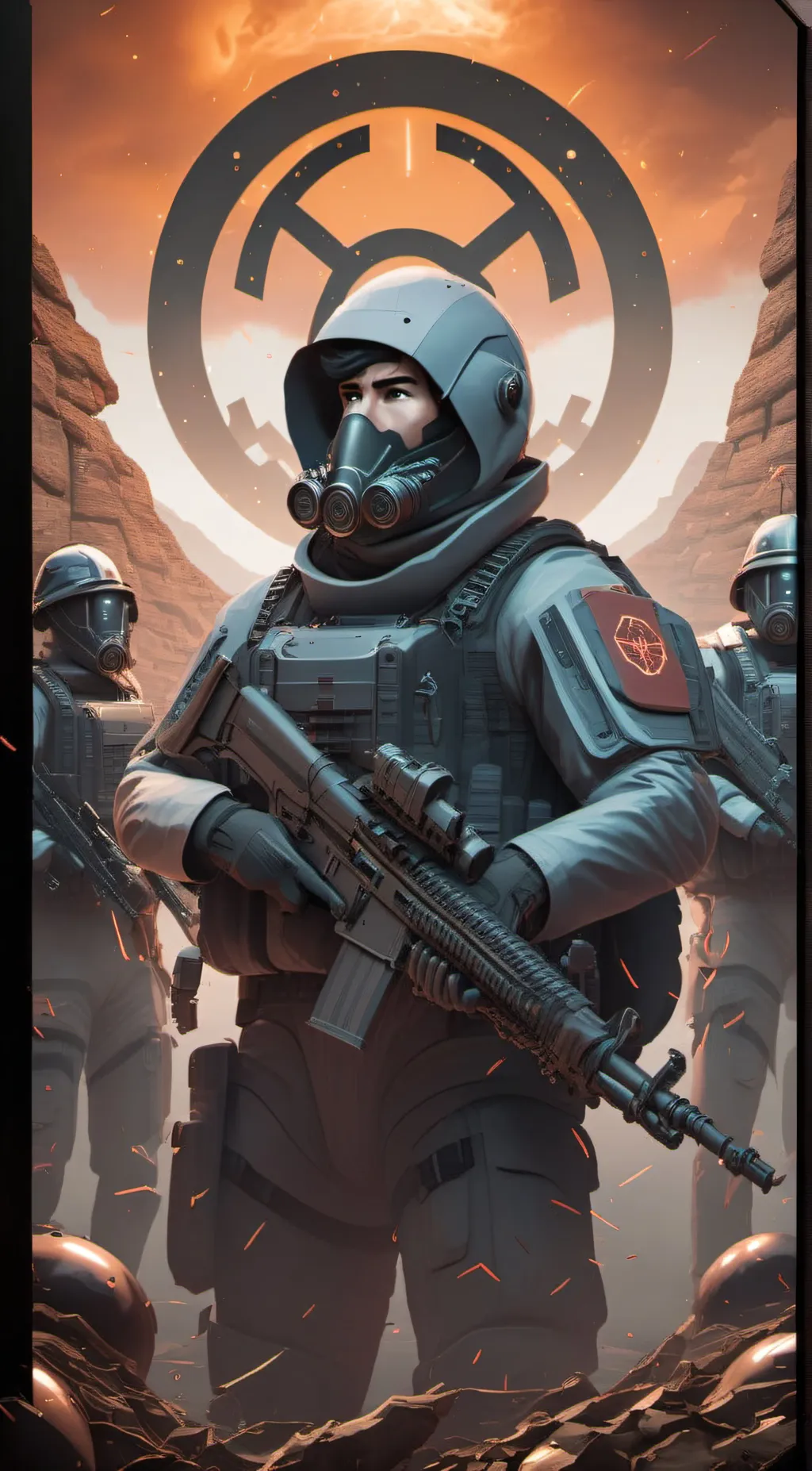 ai character: attack unit background