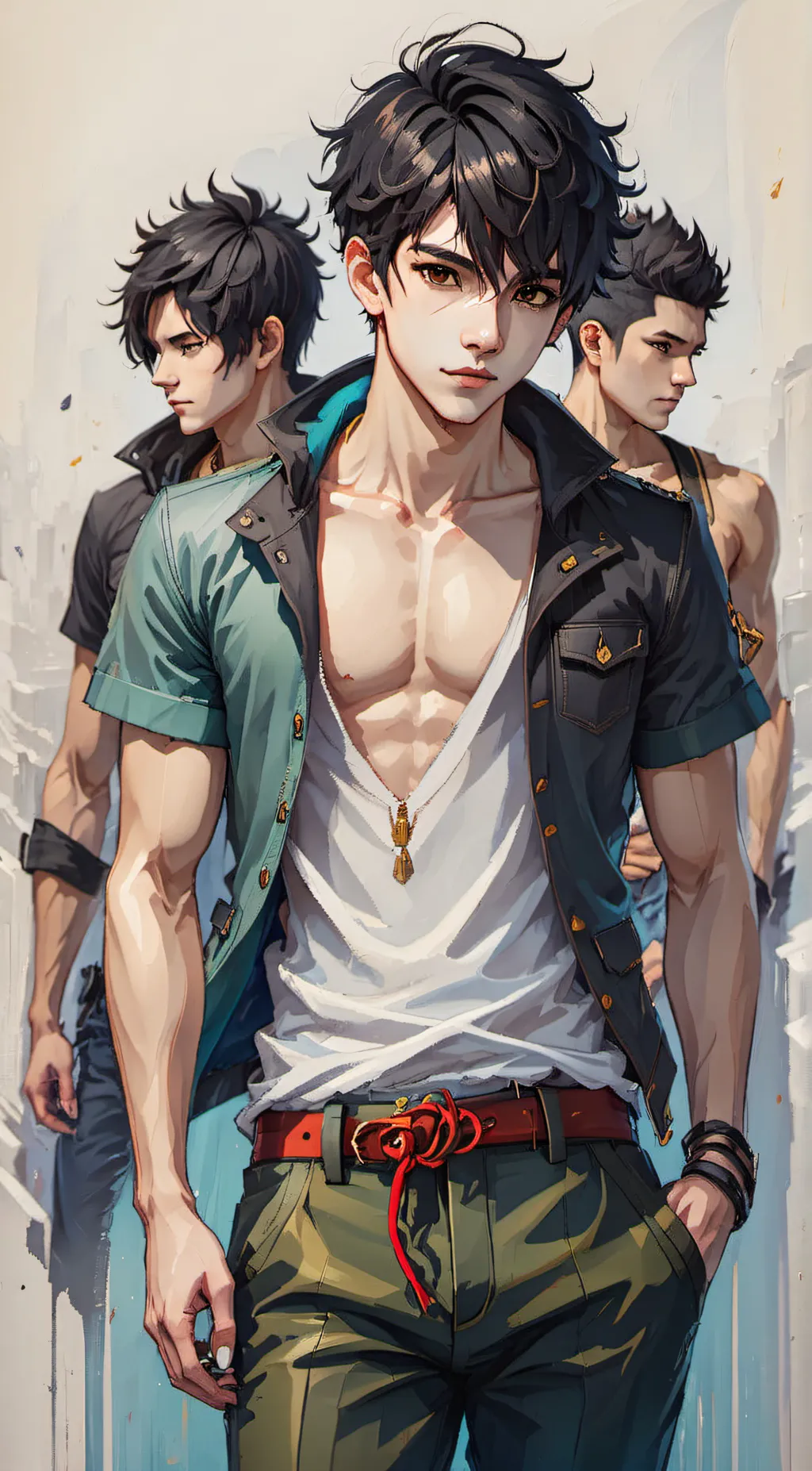 ai character: troy background