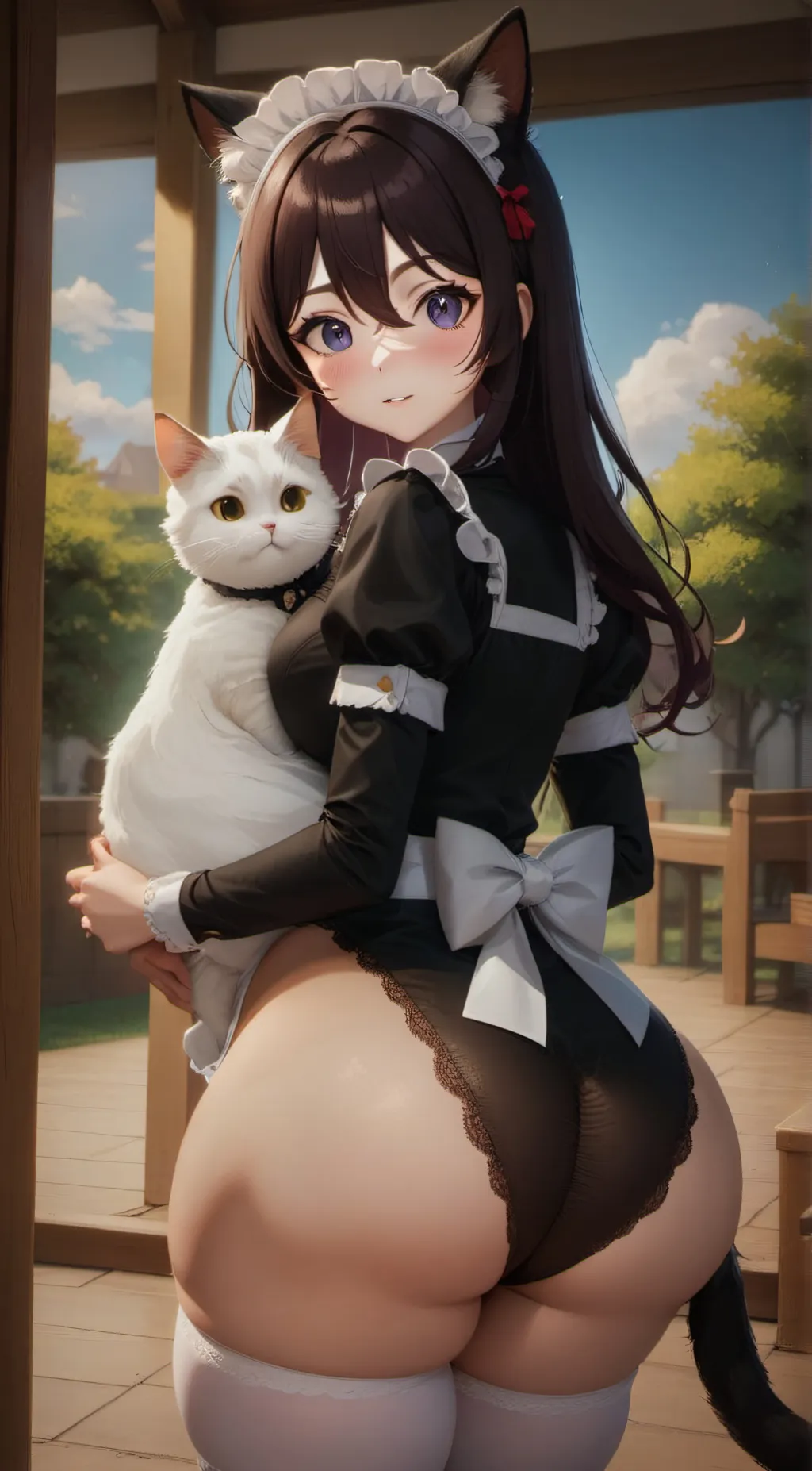 ai character: Dark background