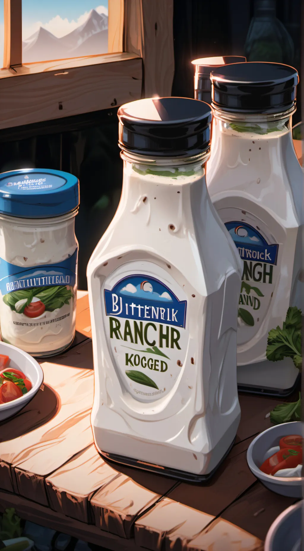 ai character: Ranch background