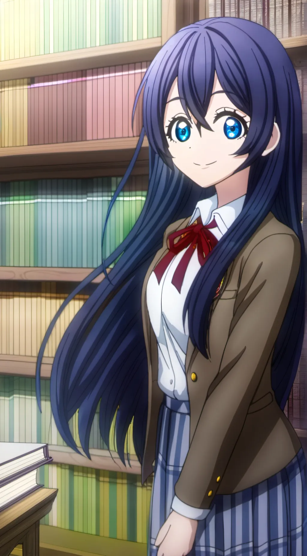 ai character: Nana Abe  background