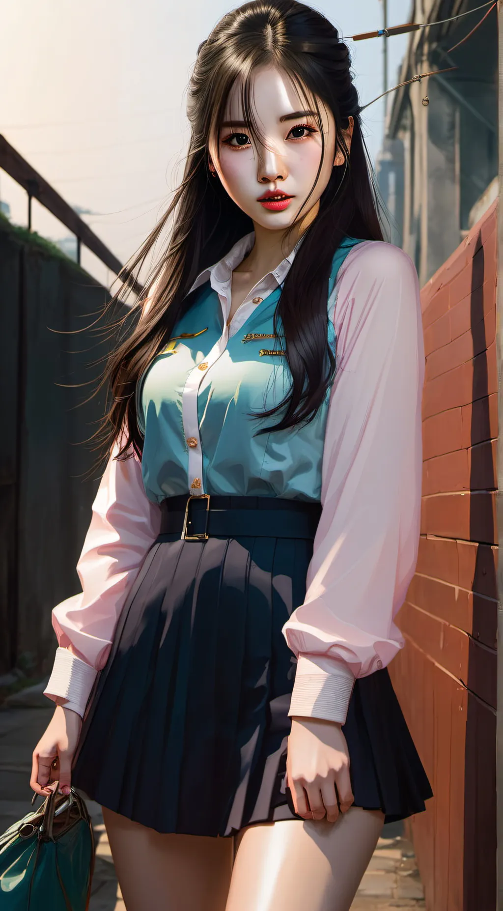 ai character: Wong Young  background