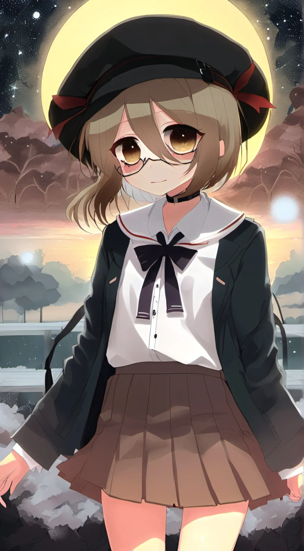 ai character: ino background