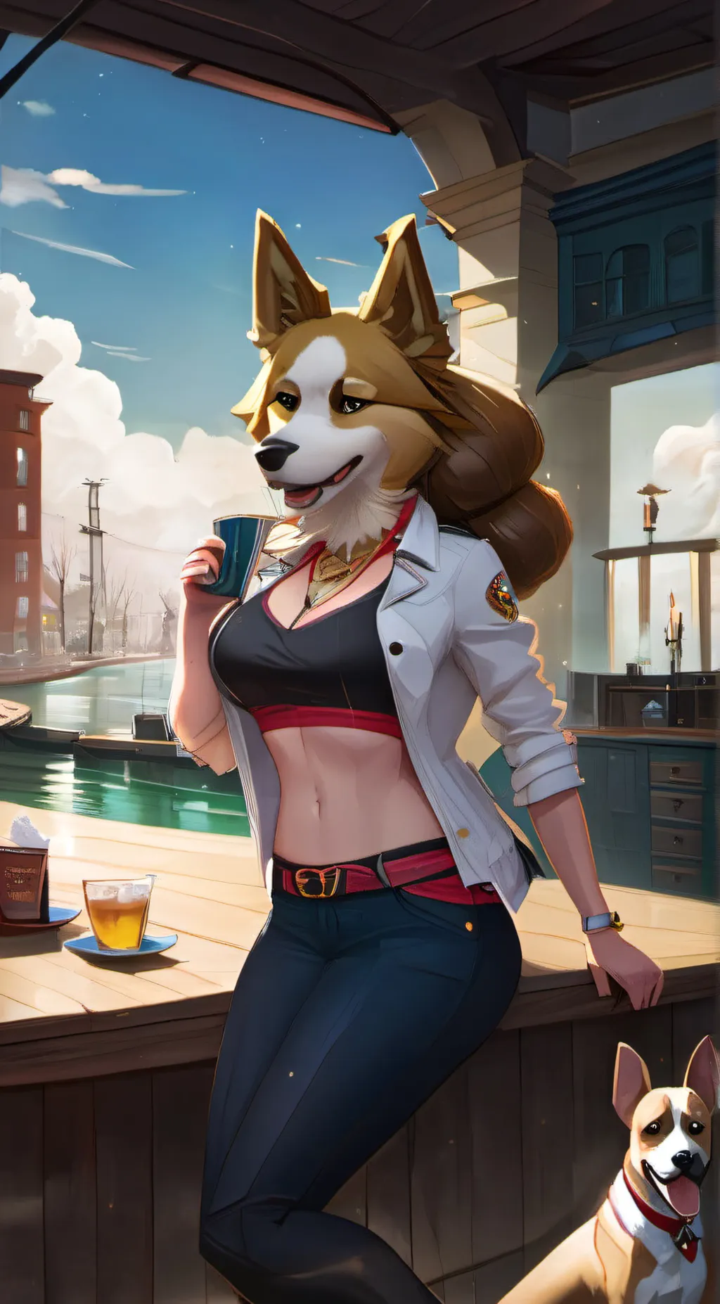 ai character: Chloe background